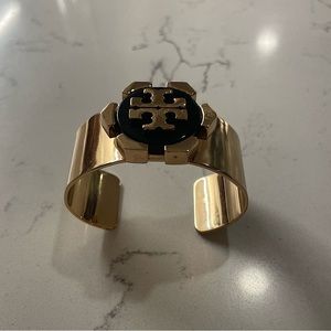 Tori Burch Gold Cuff Bracelet